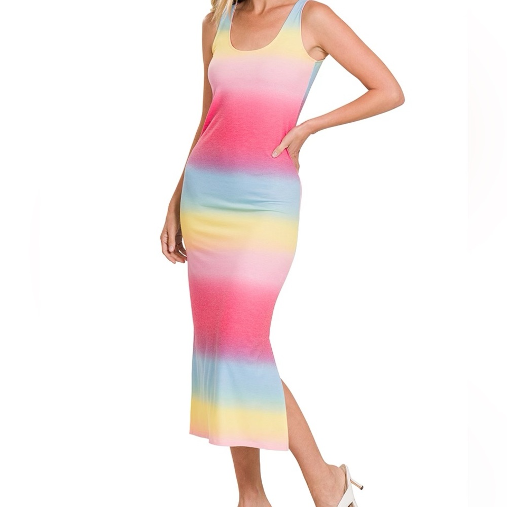 Brand New Zenana Outfitters Zenana Midi Tank Dress Various - Picture 5 of 8